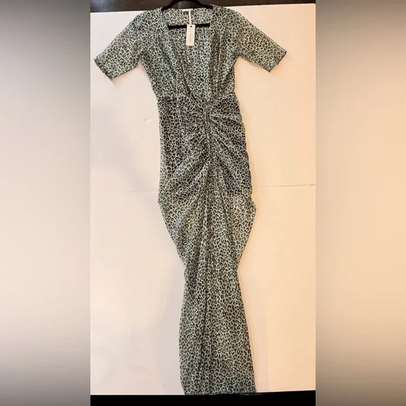 Green Maxi Dress Elke Eywasouls Malibu - Picture 5 of 10